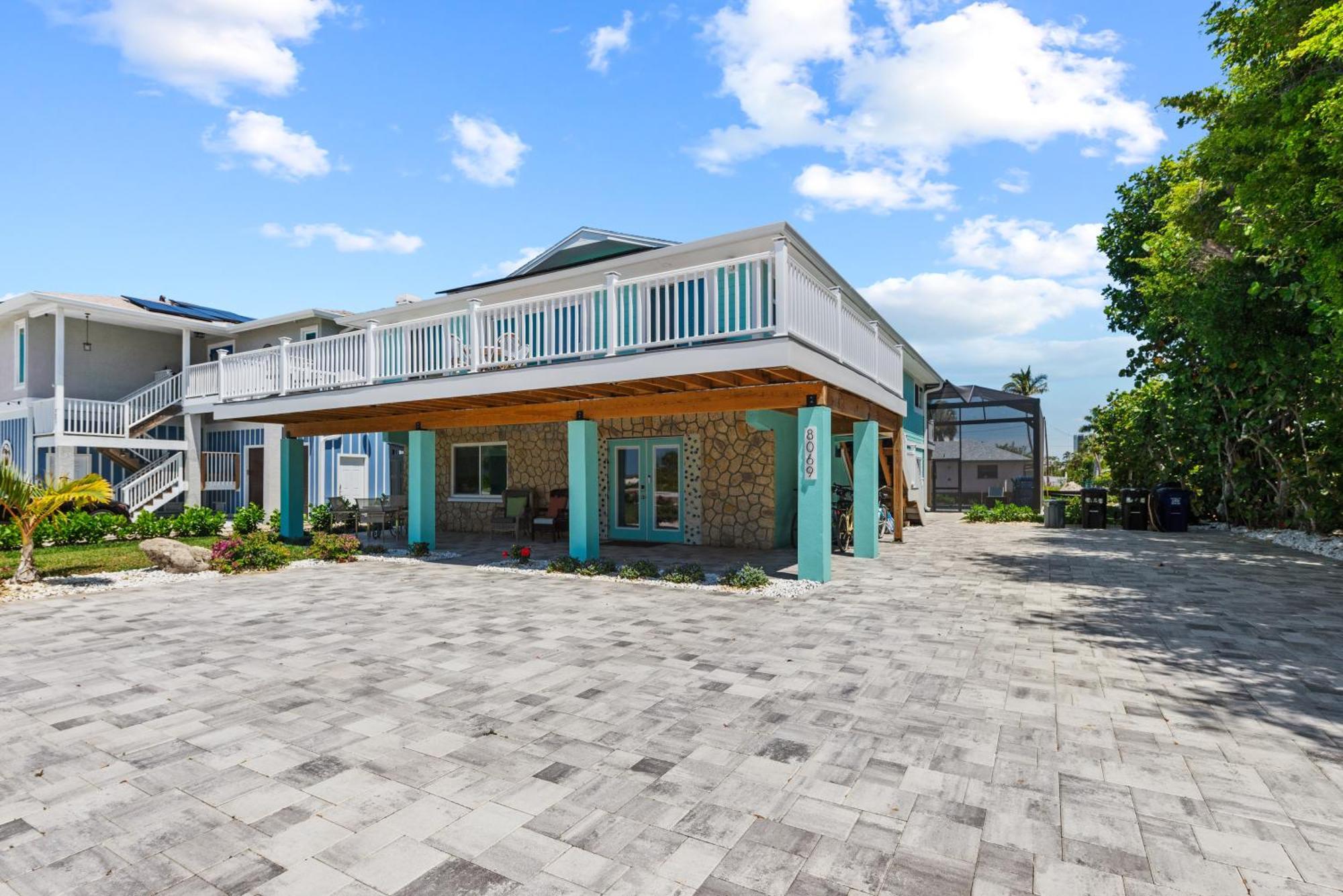 Heated Pool Steps To The
